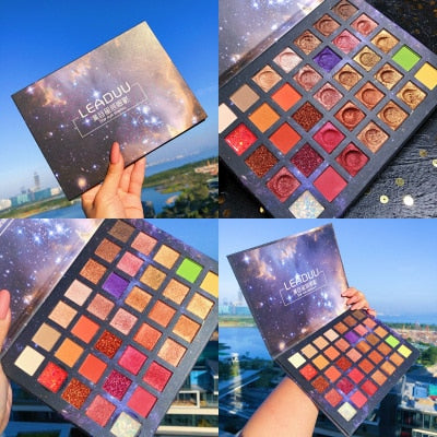 2019 Makeup Artful Beauty Eyeshadow Palette 54 Color Summer Collection Matte Shimmer Glitter Pigment Eye Shadow Pallete Cosmetic