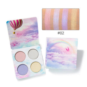 16 Color Matte Eyeshadow Pallete Waterproof Nude Eye Shadow Palette Professional Shimmer Glitter Eyeshadow Makeup Pigment