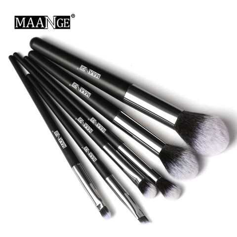 MAANGE Pro 5-20Pcs Makeup Brushes Set Multifunctional Brush Powder Eyeshadow Make Up Brush With Portable PU Case Beauty Tools