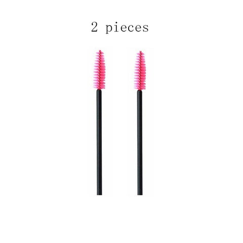 50 Pcs Eyelash Brushes Makeups Brushes Disposable Mascara Wands Applicator Eye lashes Cosmetic Brush Maquiagem Cilio Makeup Tool