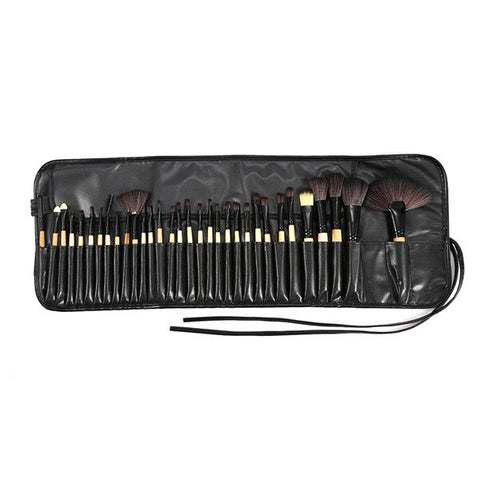 ELECOOL 32PCS Make Up Brushes Pincel Contour Foundation Powder Eyeshadow Lip Blush Brushes with Bag Cosmetics Make up Tool