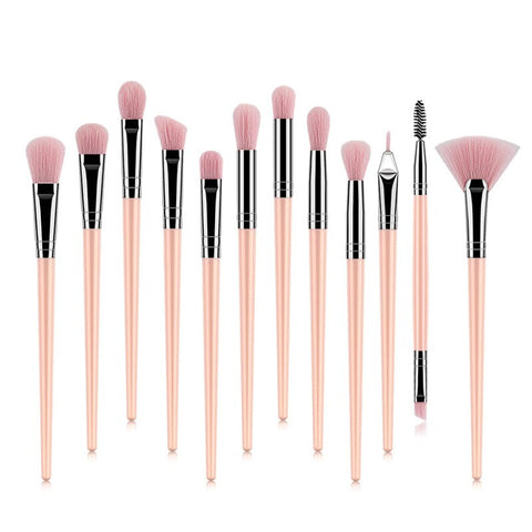 12PCS Makeup Brushes Set Eye Shadow Eyeshadow Brushes Foundation Extension Make up Brush Kits pincel Maquiagem For Makeups Tools