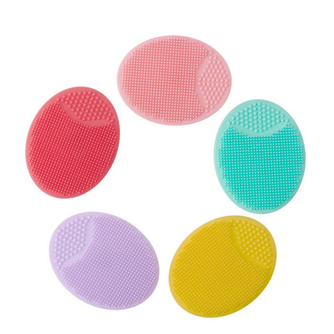 Silicone Beauty Face Washing Pad Face Cleansing Brush Tool Facial Exfoliating Blackhead Soft Deep Cleaning Face Brushes