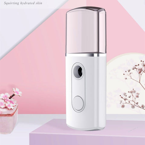 Mini USB Humidifier Nano Mist Sprayer Facial Body Nebulizer Steamer Moisturizing Skin Care Atomization Mister Device Beauty Tool