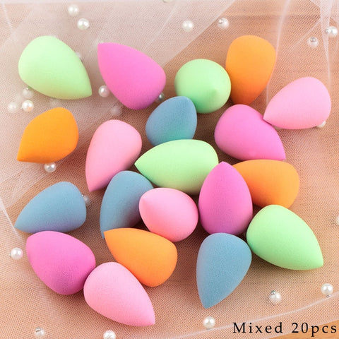 Wholesale Mini Makeup Sponge Water Drop Shape Makeup Soft Foundation puff Concealer Flawless Mixed cosmetic makeup sponge