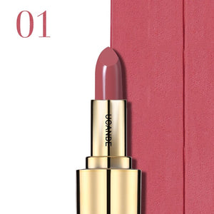 UCANBE Brand Luxury Gold Crown Lipstick Makeup Velvet Matte 5 Color Nude Long Lasting Pigment Lips Stick Nude Cosmetic Lip Rouge