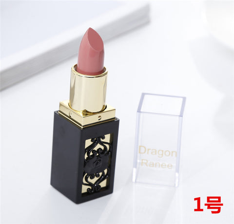 Brand Sexy Glitter Metallic Lipstick Lips Beauty Cosmetics Gold Red Lips Rouge A Levre Waterproof Pigment Nude Matte Lip Stick