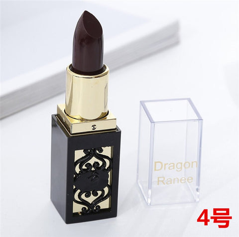 Brand Sexy Glitter Metallic Lipstick Lips Beauty Cosmetics Gold Red Lips Rouge A Levre Waterproof Pigment Nude Matte Lip Stick