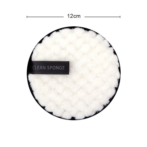 1/2pcs Makeup Remover Cloth Reusable Makeup Pads Bamboo Washable Cleansing Cotton Microfiber Reusable Make-up Disc Skincare Tool