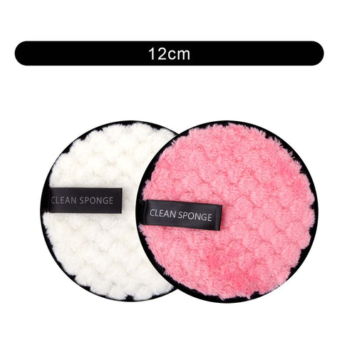 1/2pcs Makeup Remover Cloth Reusable Makeup Pads Bamboo Washable Cleansing Cotton Microfiber Reusable Make-up Disc Skincare Tool