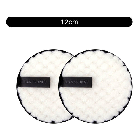 1/2pcs Makeup Remover Cloth Reusable Makeup Pads Bamboo Washable Cleansing Cotton Microfiber Reusable Make-up Disc Skincare Tool