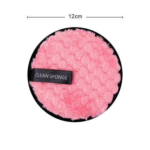 1/2pcs Makeup Remover Cloth Reusable Makeup Pads Bamboo Washable Cleansing Cotton Microfiber Reusable Make-up Disc Skincare Tool