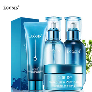 LCOSIN  Refreshing and Moisturizing Skincare products pack Moisturizing Tendering skin Whitening Hydrating