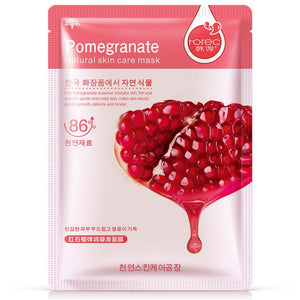 HanChan Facial Mask Plant Cosmetic SkinCare Beauty Moisturizing Oil Control Whitening Brighten Sheet Mask Aloe Honey Olives Mask