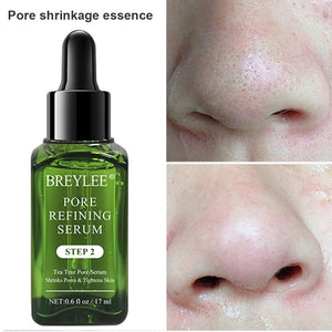 Pore Refining Serum Blackhead Remover Shrinks Pore Facial Skin Care Essence 17ml for Women Deep Cleansing Skincare