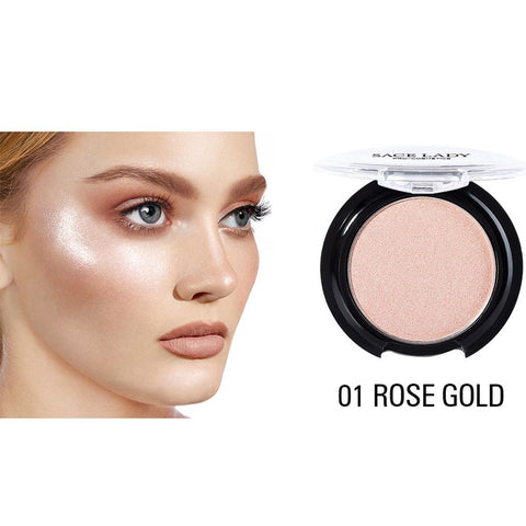 SACE LADY 6 Colors Face Blusher Powder Makeup Cheek Face Base Blusher Texture Baked Mineral Natural Blusher Palette