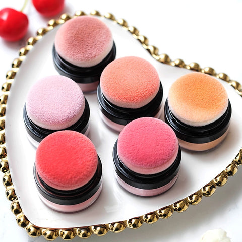 ILISYA Soft Face Blusher Powder Cheek Rouge Nourishing Nude Makeup Brightening Complexion Repair