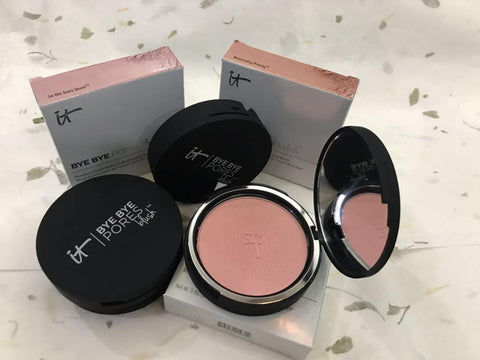 It Bye Bye Pore Blush 2 Color Face Rouge Makeup Cheek Powder Minerals Blusher Palette Naturally It Cosmetics Skin Newest