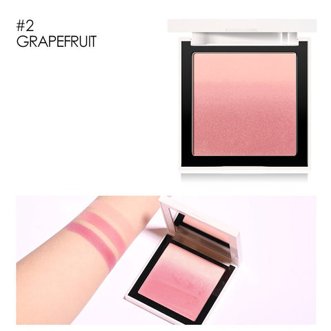 FOCALLURE Face Blush Palette Mineral Blush Powder Natural Pink Cheek Waterproof Long Lasting Gradient Color Blushes Maquiagem