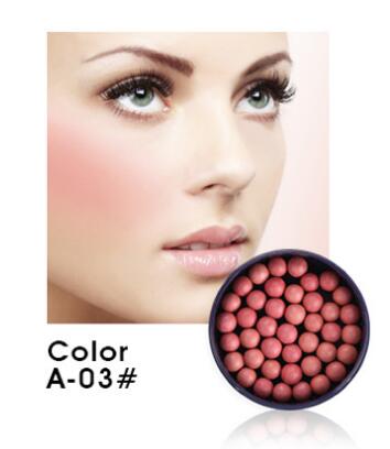 6 Colors Blush Balls Matte Cheek Blush Palette Base Foundation Bronzer Powder Makeup Nude Face Contour Blusher Pearls Cosmetics