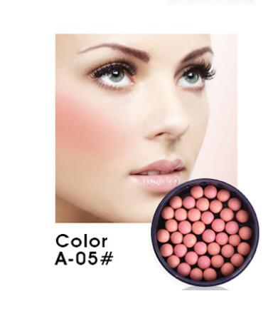 6 Colors Blush Balls Matte Cheek Blush Palette Base Foundation Bronzer Powder Makeup Nude Face Contour Blusher Pearls Cosmetics