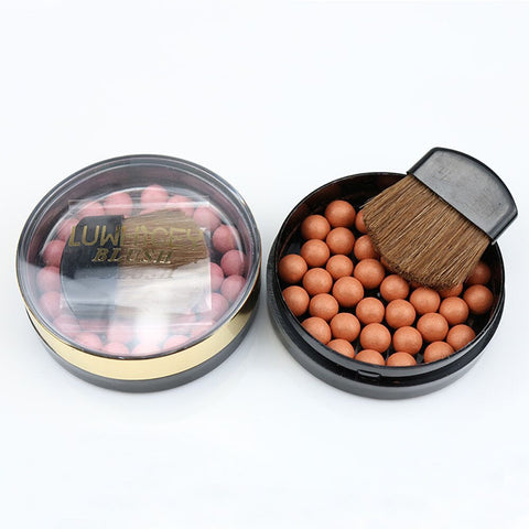 Blush Balls Lasting Matte Blush Bronze Powder Makeup Blush Palette Colorete Rubor Maquillaje Face Blusher Cheek Make Up