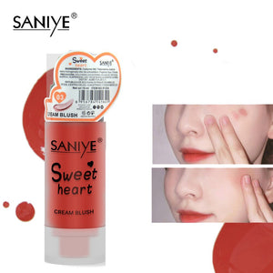 SANIYE Liquid Facial Blush Matte Cream Blush Nude Makeup Face Cheek Pink Blush Contour Cosmetics Rubor en Crema R1204