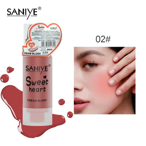 SANIYE Liquid Facial Blush Matte Cream Blush Nude Makeup Face Cheek Pink Blush Contour Cosmetics Rubor en Crema R1204