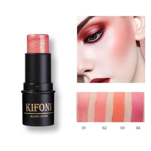 Face Makeup Shimmer Blush Stick Highlighter Bronzer Contour Cream Cheek Blusher Cosmetics Brighten Make Up Hot!