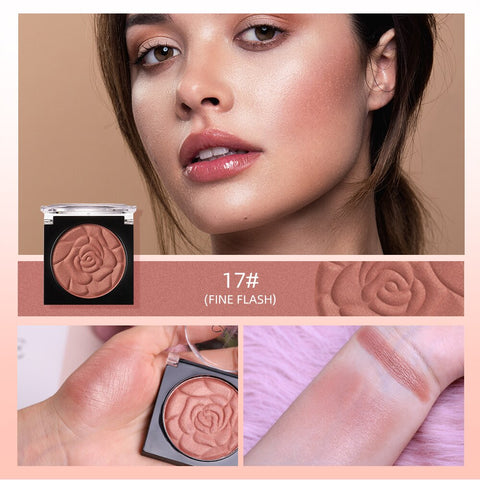 Blush Baked Cheek Face Blusher Texture Baked Blush Face Base Mineral Blusher Palette Blush Makeup 10 Colors Maquillage Facial