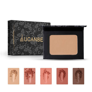 UCANBE Brand Single Color Blush Makeup Palette Face Cheek Pressed Powder Long Lasting Shimmer Matte Mineral Blusher Cosmetics