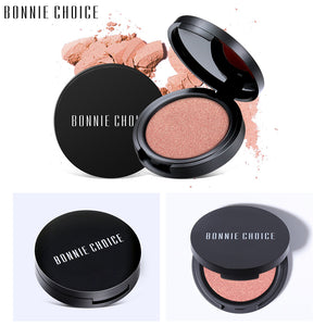 BONNIE CHOICE Makeup Baked Blush 6 Colors Professional Cheek Bronzer Blushe High Quality Make Up Beauty New Fashion Cosmetic