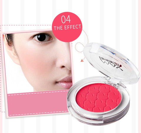 Maxdona 6 color Face Blusher Rouge Makeup Cheek Blusher Powder Minerals Palettes Blusher Palette Natural Blush