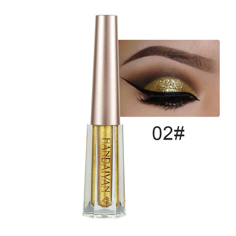 Liquid Eyeshadow Glitter Eye Shadow Pen Waterproof Long Lasting Shimmer  metallic Liner Party Eye Cosmetic Makeup