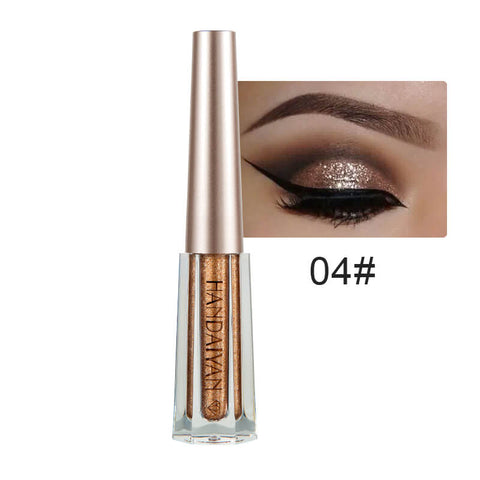 Liquid Eyeshadow Glitter Eye Shadow Pen Waterproof Long Lasting Shimmer  metallic Liner Party Eye Cosmetic Makeup