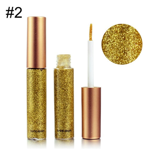 Liquid Eyeshadow Glitter Eye Shadow Pen Waterproof Long Lasting Shimmer  metallic Liner Party Eye Cosmetic Makeup