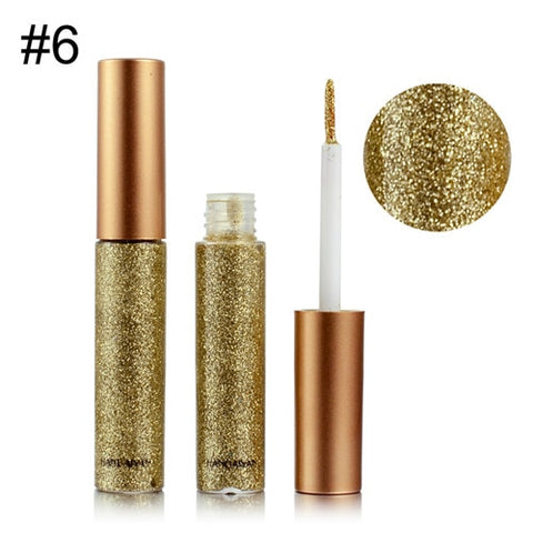 Liquid Eyeshadow Glitter Eye Shadow Pen Waterproof Long Lasting Shimmer  metallic Liner Party Eye Cosmetic Makeup