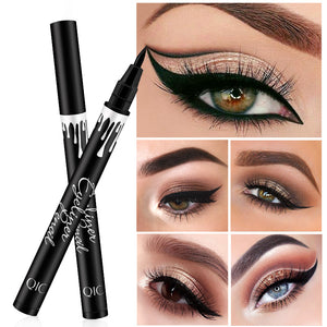 Black waterproof eyeliner pen big eye makeup lasting fluff making soft quick-drying eyeliner beauty tools